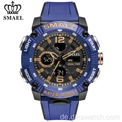 SMAEL Military Sportuhr Herren Dual Display Wasserdicht